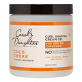 Carol¡¯s Daughter Coco Creme Curl Shaping Cream Gel, with Coconut Oil, Coconut Milk, Hair Gel for Curly Hair , Silicone, Paraben and Mineral Oil Free, For Very Dry Split Ends, 16 Oz