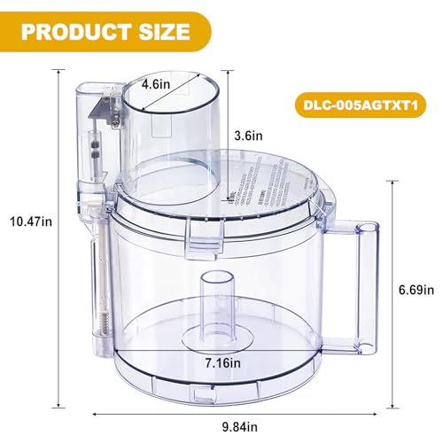 Food Processor Work Bowl Kit for DFP-14 Models - 14-Cup & DLC-2014 Variation