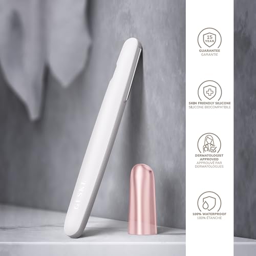 GESKE Precision Trimmer | 4 in 1 | Painless, Hygienic Hair Remover | Precise Hair Trimmer Tool | Face & Body | Men & Women | Grooming Device | Hypoallergenic, Easy-to-exchange Blades | All Skin Types