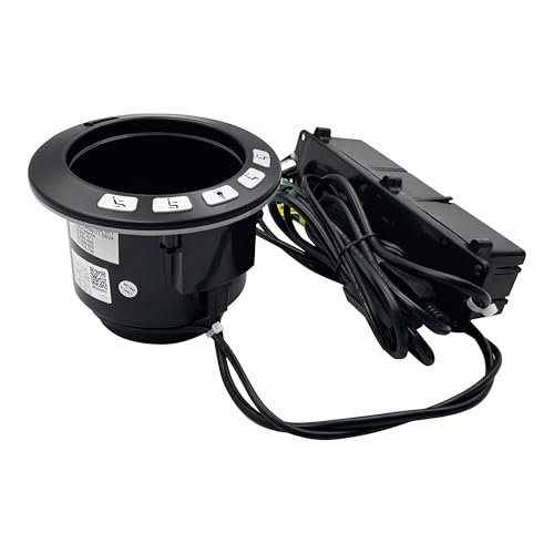 Power Recliner Theater Cup Holder with USB Charging & Light