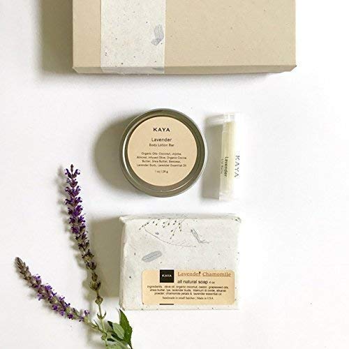 Lavender Bath & Body Gift Set - Handmade Organic Spa Collection for Women