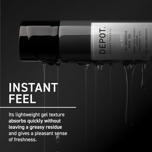 Depot No. 805 Energizing Face Gel with Caffeine, 1.7 fl oz