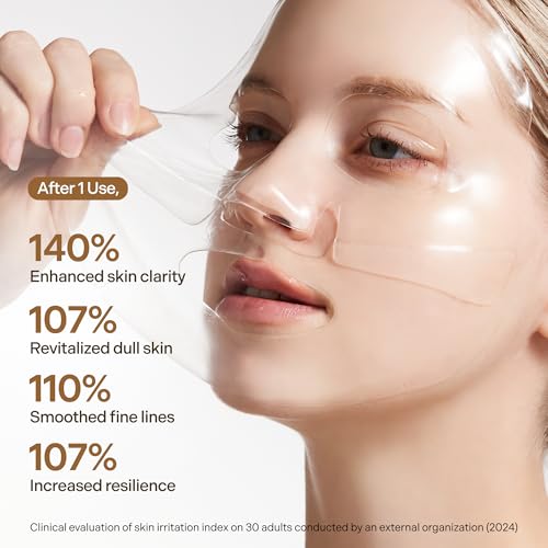Deep Collagen Face Mask with Centella Exosomes and PDRN – Hydrating Korean Hydrogel Mask (4 Sheets)