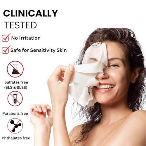 SG Bio- Collagen Real Deep Mask ? Overnight Hydrating Collagen Face Masks Skincare| Anti-Wrinkle,Firming,Pore Minimizing,Elasticity Enhancing | Hydrogel Sheet Mask for All Skin Type. (34g x 6-Pack)