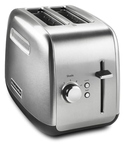 KitchenAid 2-Slice Toaster with Manual Lift Lever - Stainless Steel / 2 Slices