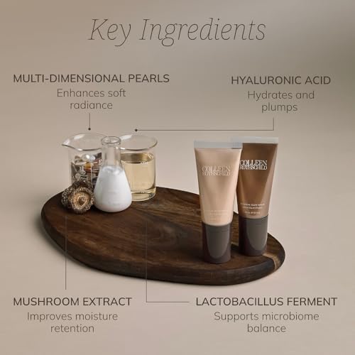 Ethereal Glow Serum - Radiance Barrier Skin Elixir with Champagne Variation