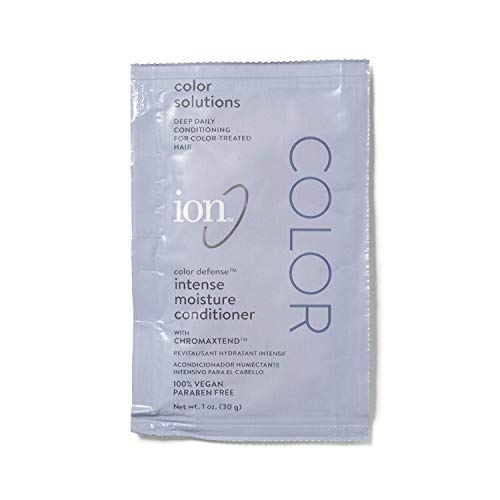 ion Color Defense Intense Moisture Conditioner Packette, Vegan, Paraben free, Sulfate Free, Protects, Hydrates, Color Safe