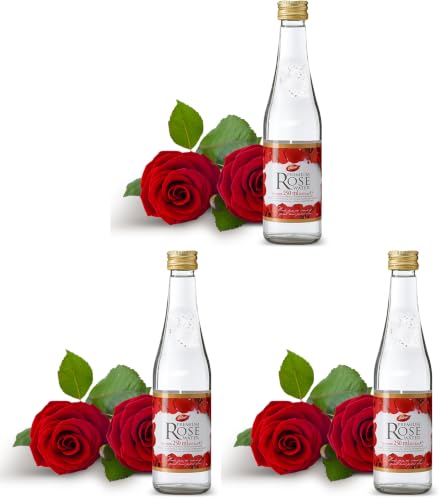 Dabur Rose Water 8.25 Fl Oz Pack of 3 - Nourishing Skin, Hair & Culinary Use