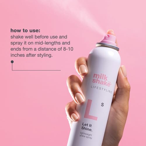 Lightweight Shine Spray for Hair - Let It Shine 5.58 Oz