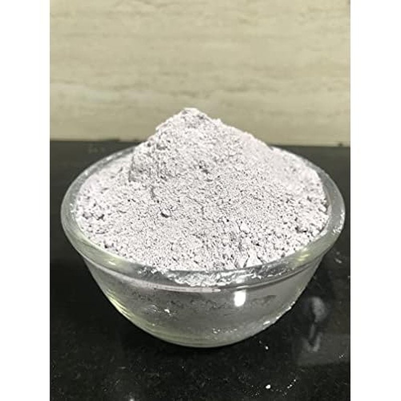 100% Natural Brazilian Purple Clay Powder for Face packs, Creams and Soaps and other Cosmetic Formulations 0.5 lbs / 227 gms