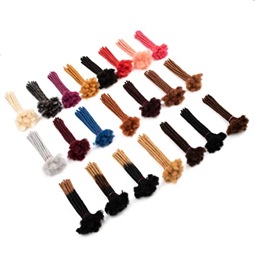 Afro Kinky Human Hair Bulk for Dreadlocks Extensions & Repair - 12 Inch 100g