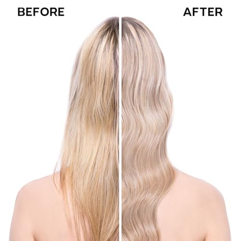 ALFAPARF MILANO Semi di Lino Color Depositing Purple Conditioner - Removes Yellow & Brassy Tones for Blonde, Platinum, Highlighted, Gray, & Silver Hair - Brightens, Moisturizes, Adds Shine
