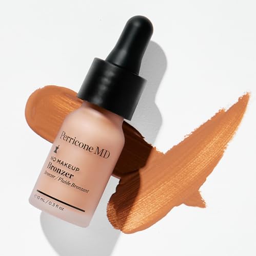 Perricone MD No Makeup Liquid Bronzer - Lightweight Sun-Kissed Glow, 0.3 fl oz