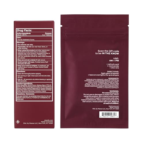 Salicylic Acid Acne Spot & Blemish Treatment Duo with Patches & Face Mist