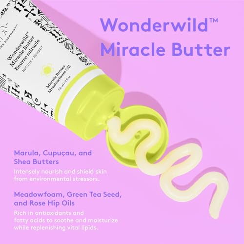 Drunk Elephant Wonderwild Miracle Butter 2oz Skin Salve - Nourishing, Cruelty-Free, Free of Essential Oils & Fragrance