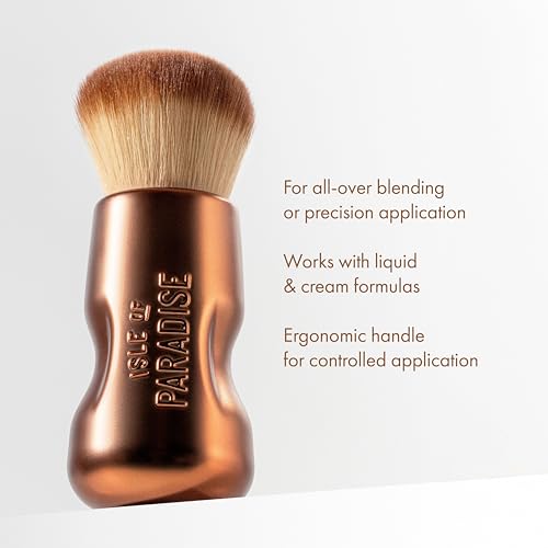 Bronzing Brush for Face and Body - Vegan, Dense, Soft Tanning Tool