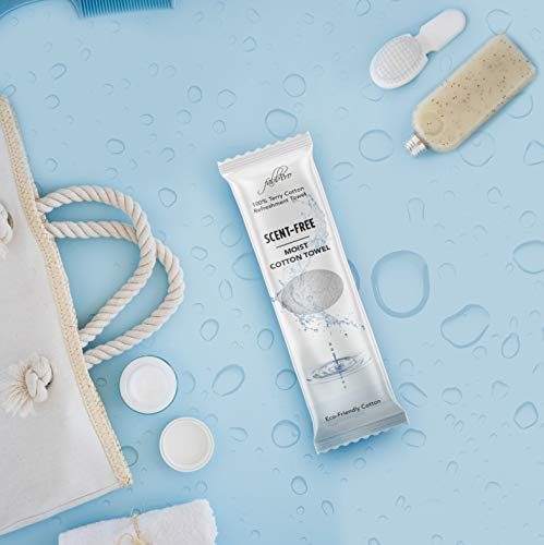 Pre-Moistened Cotton Towels for Hot Cold Therapy – 25 Pack