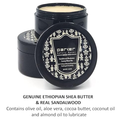 Parker Sandalwood & Shea Butter Shaving Soap 1.76 oz. each ? 2 Pack