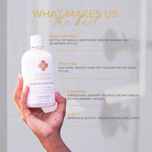 Deep Conditioner for Hair Growth & Damage Repair - Leave-In Moisturizer 12 fl oz