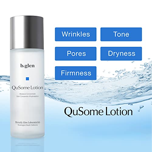 «Ó?«°«ì«ó b.glen QuSome Lotion (120mL/4.06fl.oz.) b.glen QuSome Essential Toner's Deep Hydration Delivers up to 17 Hours of Moisture to Quench Your Skin's Thirst