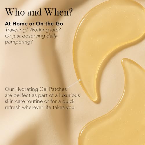Hydrating Under Eye Patches with Hyaluronic Acid and Cucumber Extract – 16 Pairs