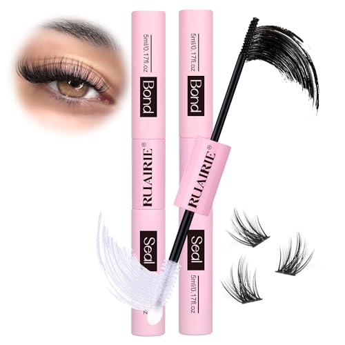 Ruairie Bond and Seal Lash Glue - Strong Hold, Waterproof, Eyelash Clusters