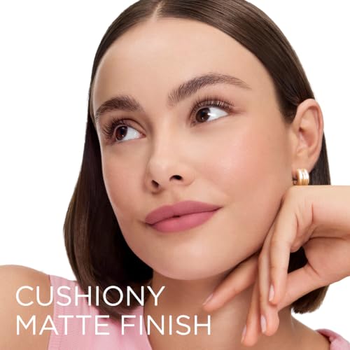 Lancôme Lip Idôle CuddleBlur Inflatable Lip Velvet - Warm Peachy Nude - Hydrating Matte Lipstick