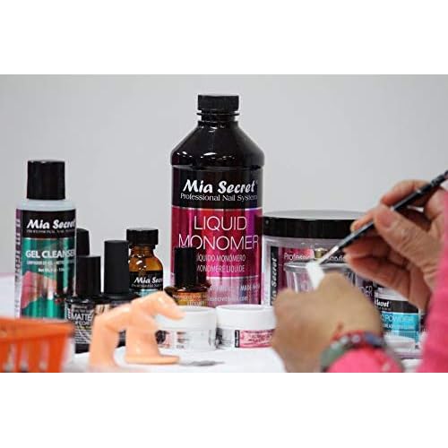 1 oz Mia Secret Liquid Monomer - Professional Acrylic Nail Liquid for Acrylic Powder - EMA monomer - Nail Monomer liquid - ema monomer acrylic nail liquid