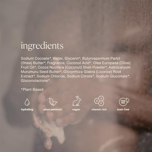evolvetogether Exfoliating Bar Soap For Women & Men | Exfoliate, Cleanse & Moisturize Skin with a Perfect Lather | For All Skin Types | Vegan, Cruelty-Free, Paraben-Free | Made in USA (Havana, 5 Oz)