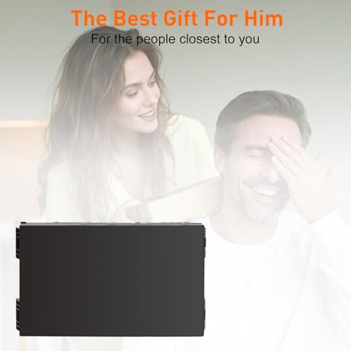 Self Hair Cutting Mirror 5-Way Tri Fold with Black Forest Variation, Adjustable and Portable