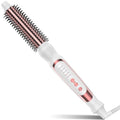 1 Inch Ceramic Tourmaline Heated Round Brush - White - Curling Iron & Voluminous Styling