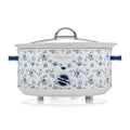 China Rose 6.8 Quart Slow Cooker - Large Capacity Family-Friendly Kitchen Appliance