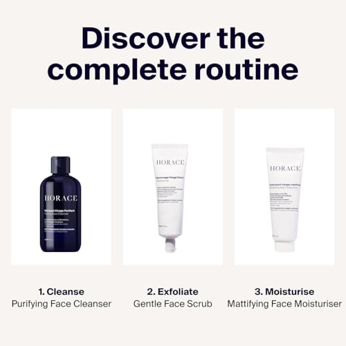Men's Gentle Face Scrub - Unscented, Natural Exfoliant for All Skin Types
