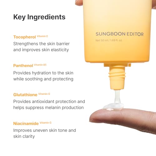 SUNGBOON EDITOR SPF 40 Invisible Blurring Sunscreen 1.69 fl oz — Pore & Skin Tone Perfecting Primer