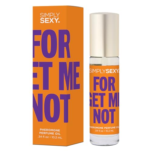 Forget Me Not Pheromone Perfume Oil for Women - Warm Spiced Woody Scent - Roll-On, 0.34 fl oz