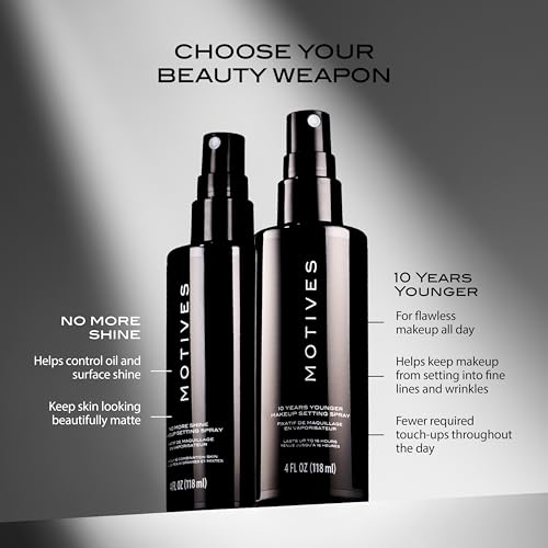 Makeup Setting Spray - Long-Lasting Hold, Minimizes Pores & Wrinkles, Oil-Free, 4 fl oz