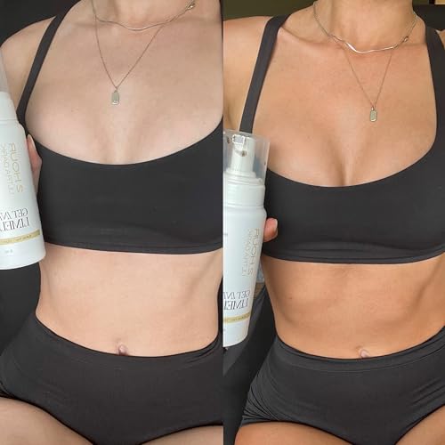 Get Into The Limelight 2 Hour Express, Ultra Dark Self Tanner, Sunless Tanning Mousse Rinses in 2 Hours, 8 oz.