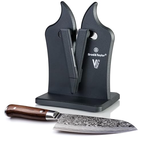 Manual Knife Sharpener VG2 / Nylon - 3-Action Tungsten Carbide | Brod & Taylor