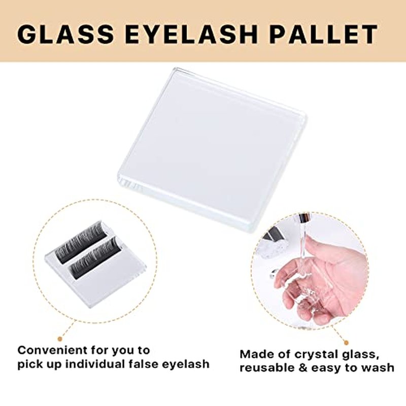 3-in-1 Lash Mannequin Head, Upgraded Eyelash Mannequin Head with Glue Rings Eyelash Extension Tray, Eye Lash Extension Starters Kit for Practicing