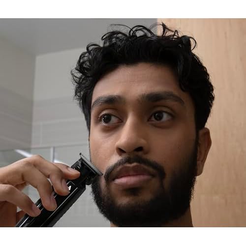 Andis 561989 Headliner 3 Hair Trimmer, 11-Piece Kit, High Power Close-Cutting, Ultra Fine-Tooth Precision T-Blade, Skin-Close Shaving, Black