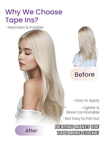 A-2 Jet Black 20 Inch Human Hair Tape-in Extensions 20pcs - Invisible Style
