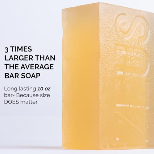 ZEUS Natural Hydrating Body & Face Wash Bar 2 Pack - Verbena Lime
