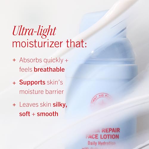 First Aid Beauty Ultra Repair Face Moisturizer - White, Hydrating, Lightweight, Sensitive Skin