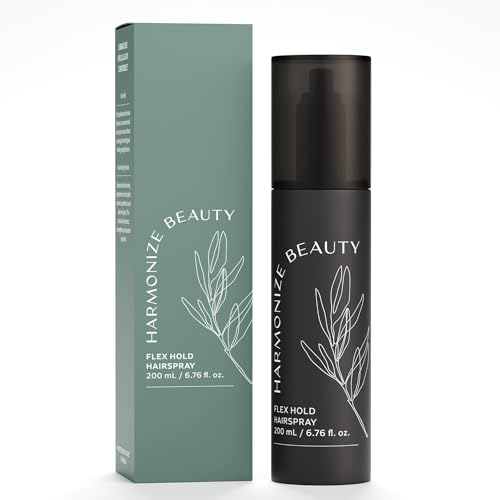 Harmonize Beauty Flex Hold Non-Aerosol Hair Spray - Natural Finish, 6.76 fl oz