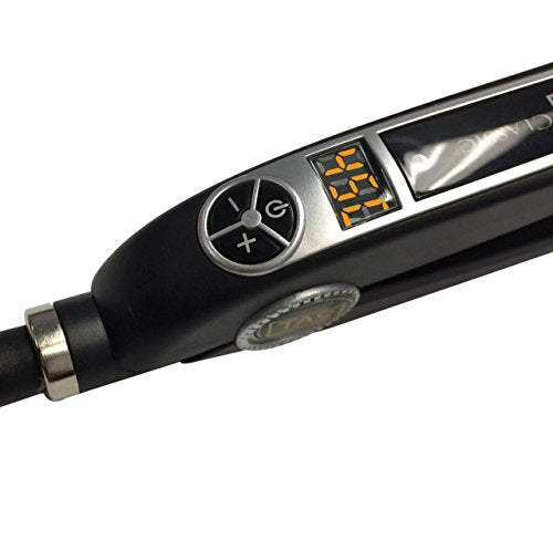 Nano Titanium Hair Straightener with Digital Controls & Ion Generator
