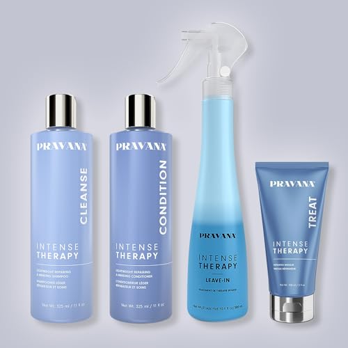 Pravana Intense Therapy Masque Treatment | Lightweight Repairing & Mending | Restores & Nourishes Damaged Hair | Reduces Breakage, Strengthens, Hydrates & Softens