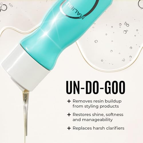Malibu C Un-Do-Goo Clarifying Shampoo 33.8 Fl Oz - Sulfate-Free Hair Detox & Shine Restoring Shampoo