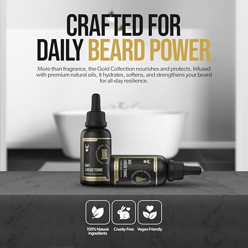 The Beard Struggle Valhalla's Gates Day Liquid Tonic Beard Oil for Men, Moisturizes & Softens, Reduces Itch, 1 Fl oz