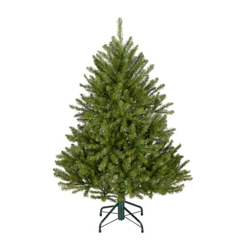 4ft Unlit Dunhill Fir Mini Artificial Christmas Tree - Full Bodied, Easy Setup