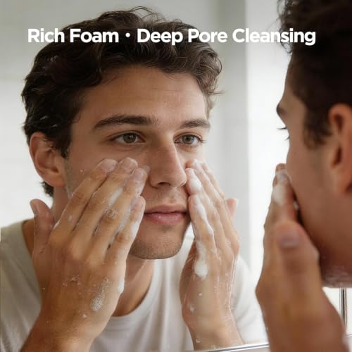 Men's Aloe Vera Face Wash for Sensitive & Oily Skin - 150ml